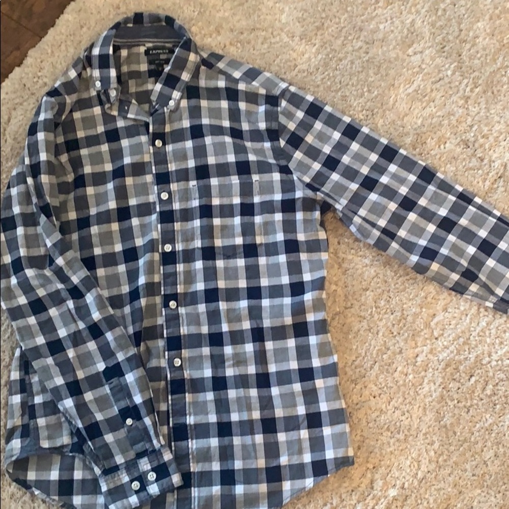 Men’s Express dress shirt